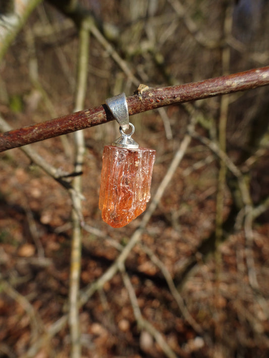 Imperial Topaz Rohstein Anhänger